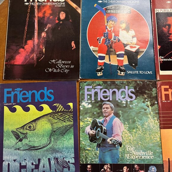 Lot‎ of 10 Vtg Chevrolet Friends Company Magazine 1977-1979 - Picture 2 of 5